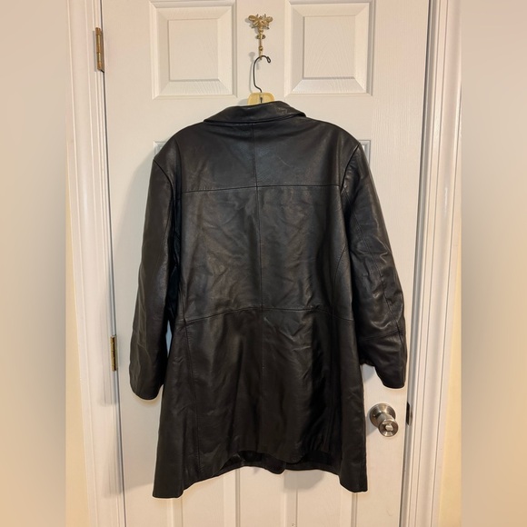 Vintage Leather Jacket New York Classics Women’s Leather Jacket Size 18 - Picture 5 of 5